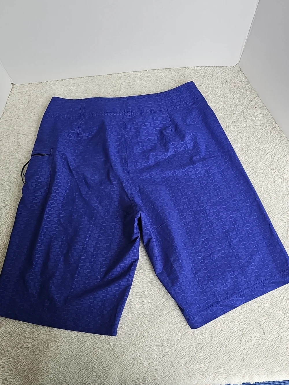 Oakley Men’s Blue Graphic Print Board Shorts Swim Trunks Size 28